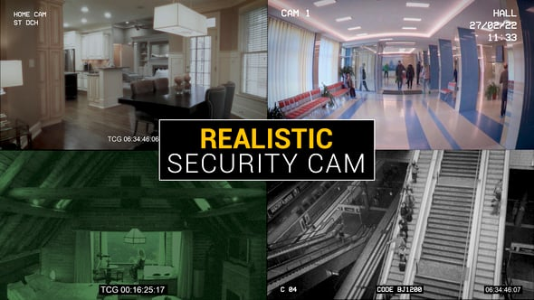 Realistic Security Cam | Premiere Pro（866315）-技能树